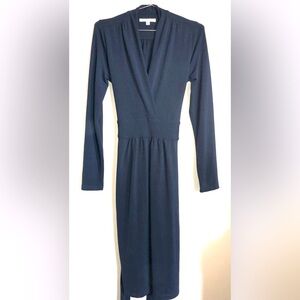 CABI Elegant Dark Navy Dress